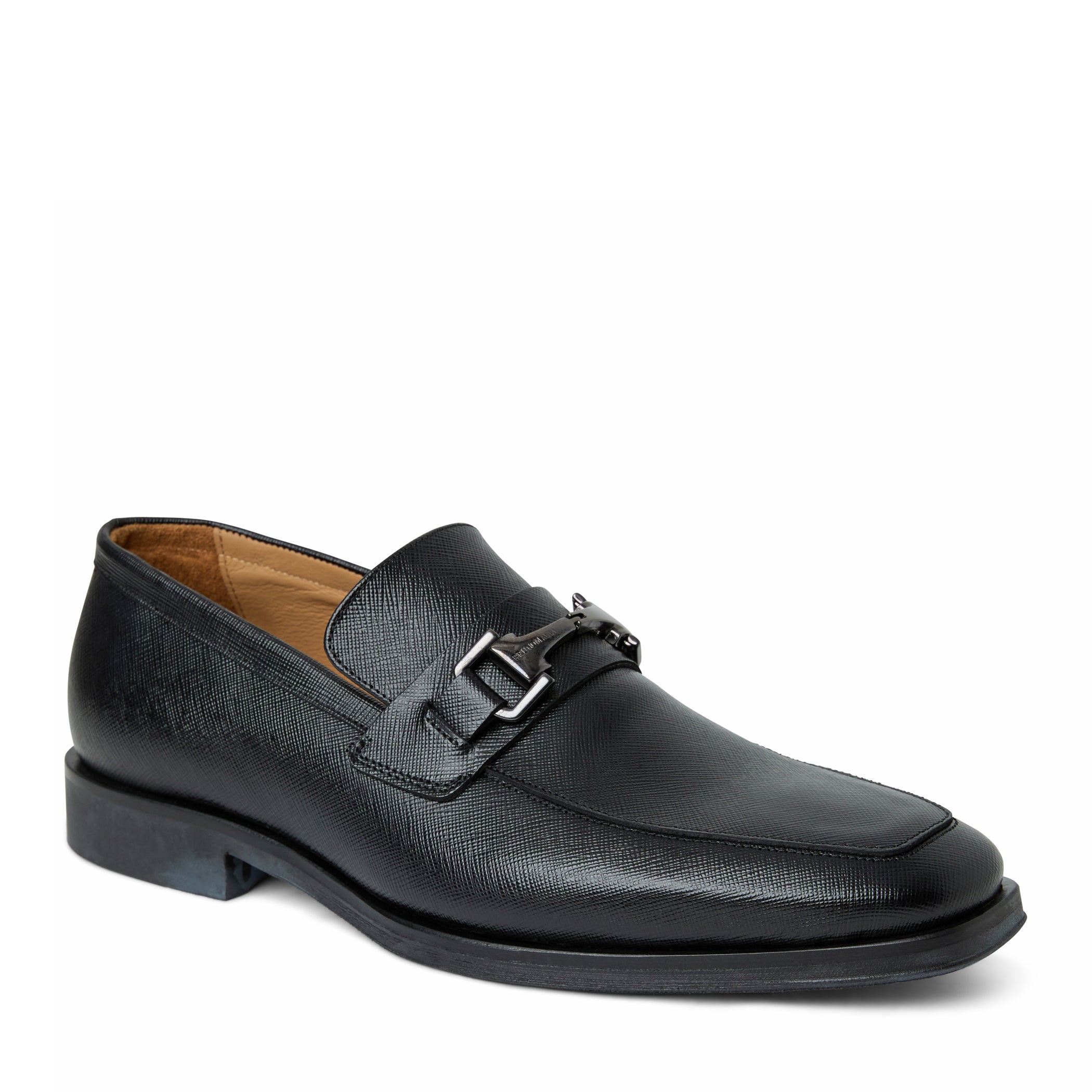 Black Saffiano Swatch: Black Saffiano